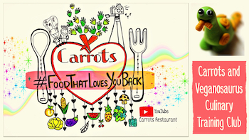 Carrots and Veganosaurus Culinary Training Club Image
