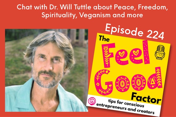 Dr. Will Tuttle on episode 224 of The Feel Good Factor Podcast